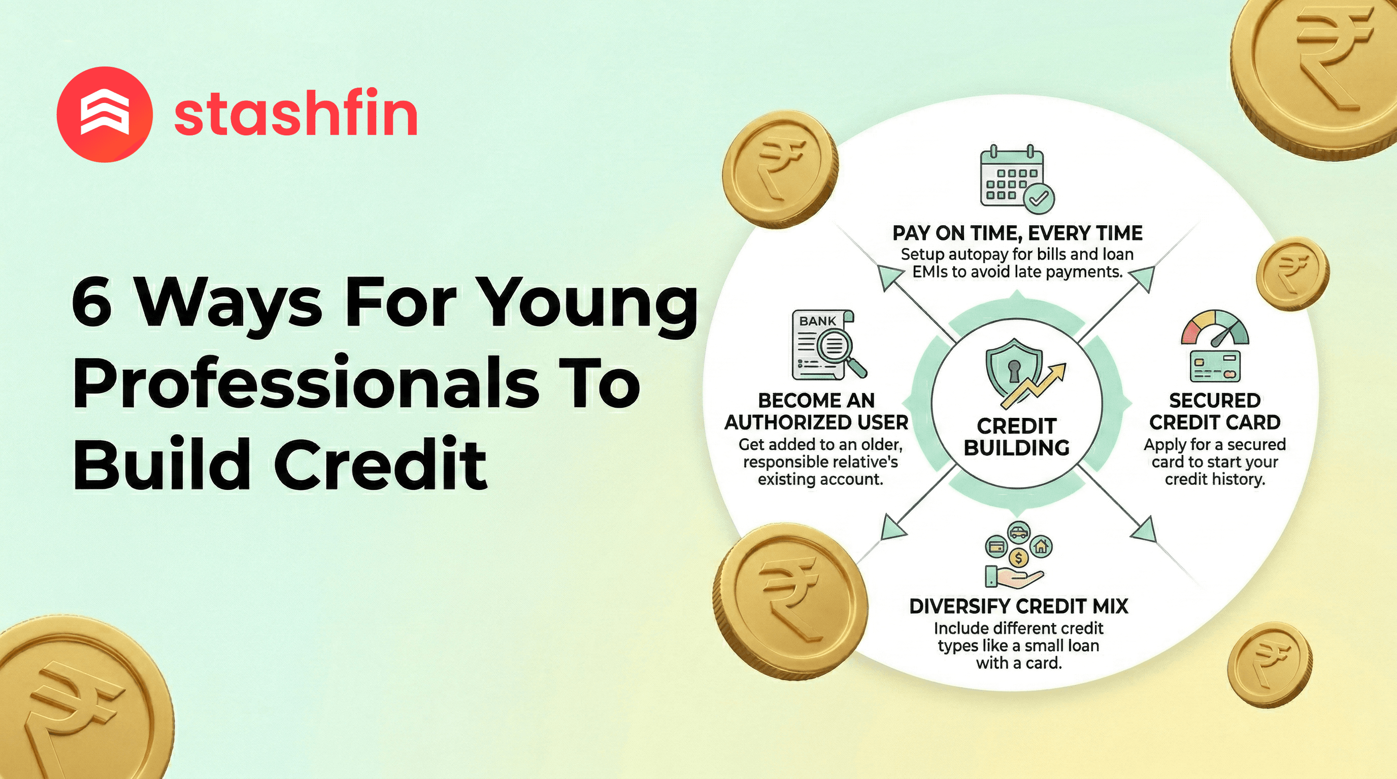 6 Ways For Young Professionals to Build Credit