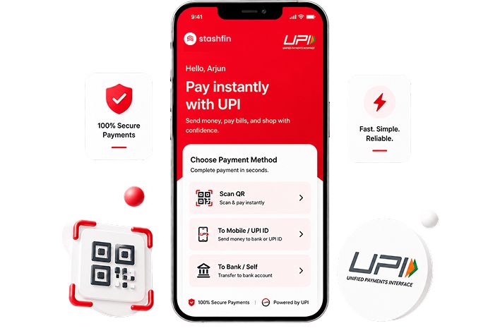 Stashfin UPI payments app