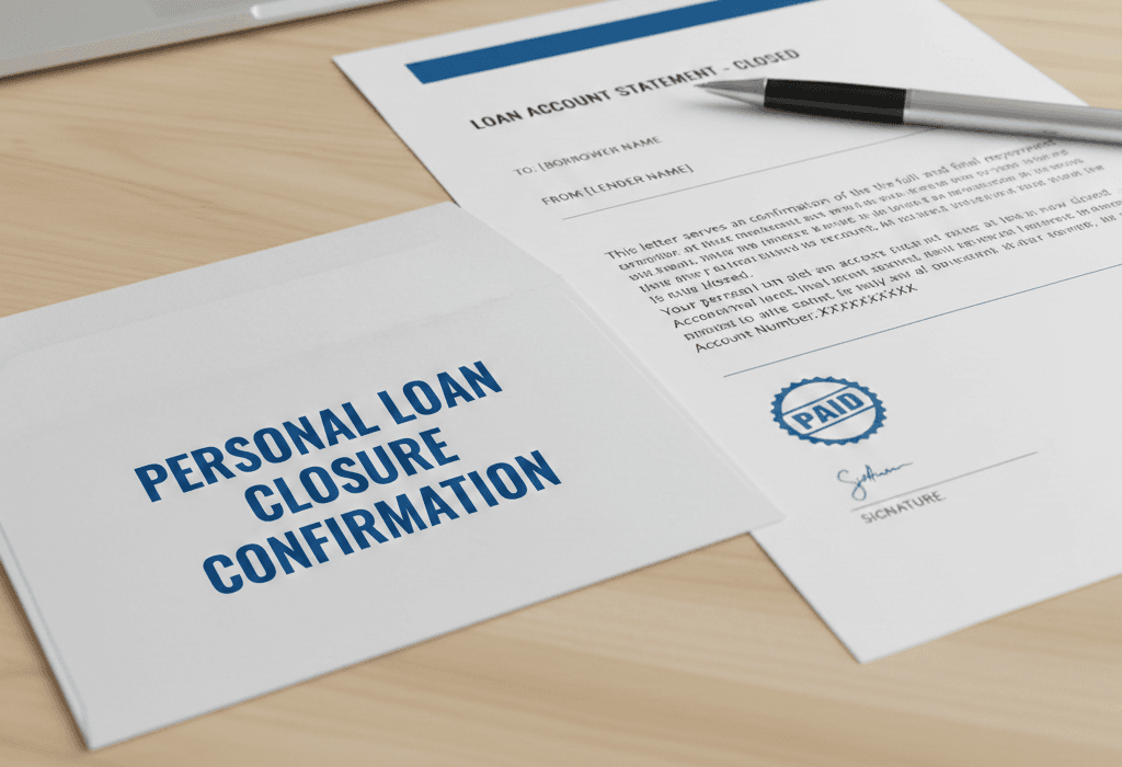 Personal Loan Closure Letter & Its Importance