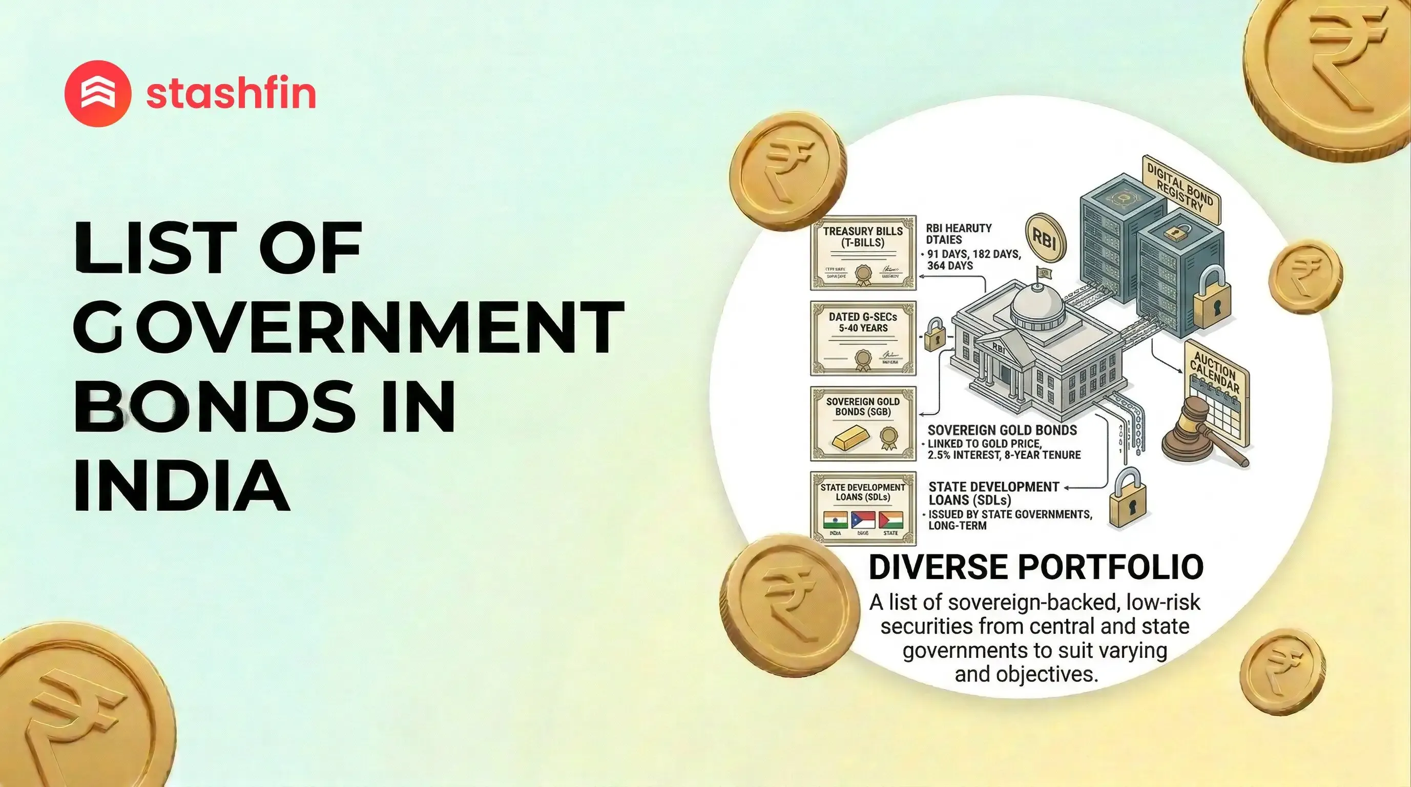 Complete List of Government Bonds in India (2026): Your Guide to Sovereign Safety