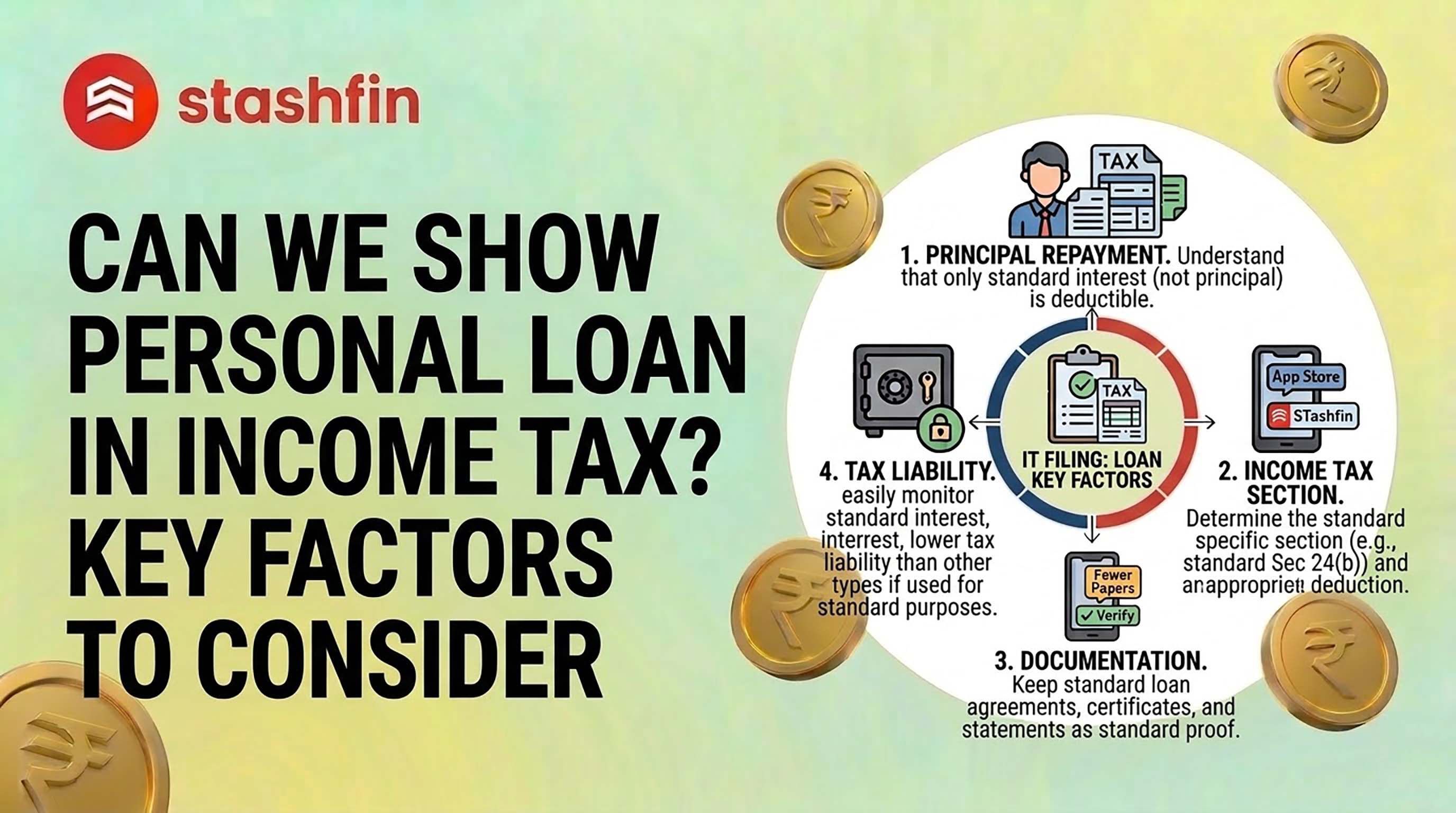 Can We Show Personal Loan in Income Tax? Key Factors to Consider